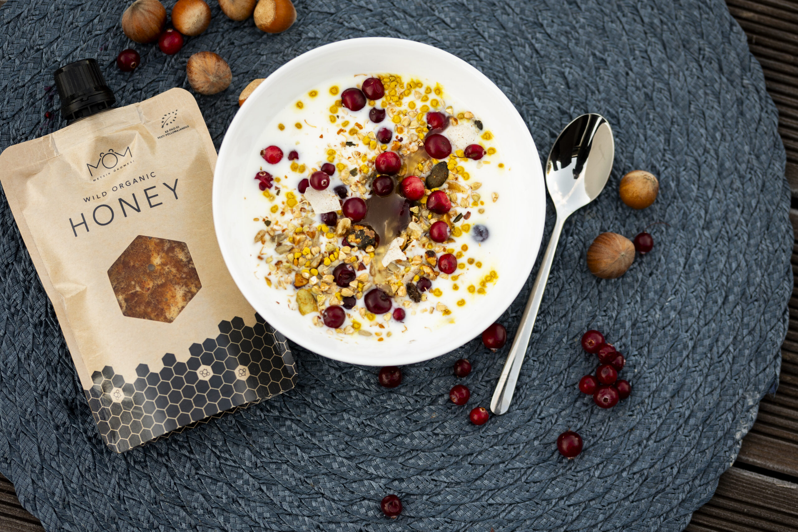 Ökomesi maasikatega müsli sisse Maitsemesi maasikatega müsliga