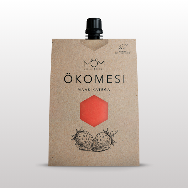 Ökomesi maasikatega Mesi maasikatega